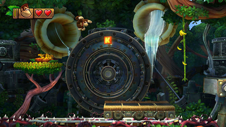 Nintendo Switch-Donkey Kong Country Tropical Freeze-gameplay 10