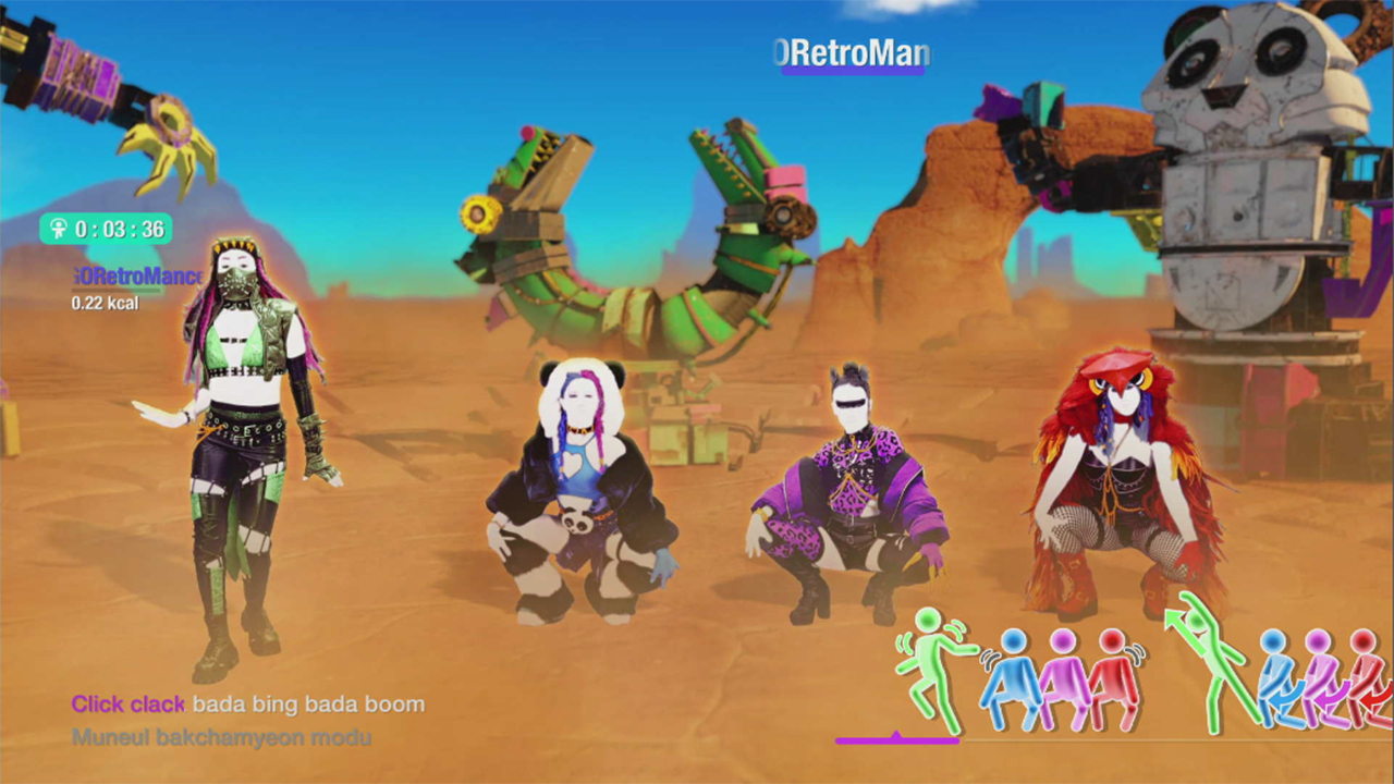 Nintendo Switch-Just Dance 2022-gameplay 2