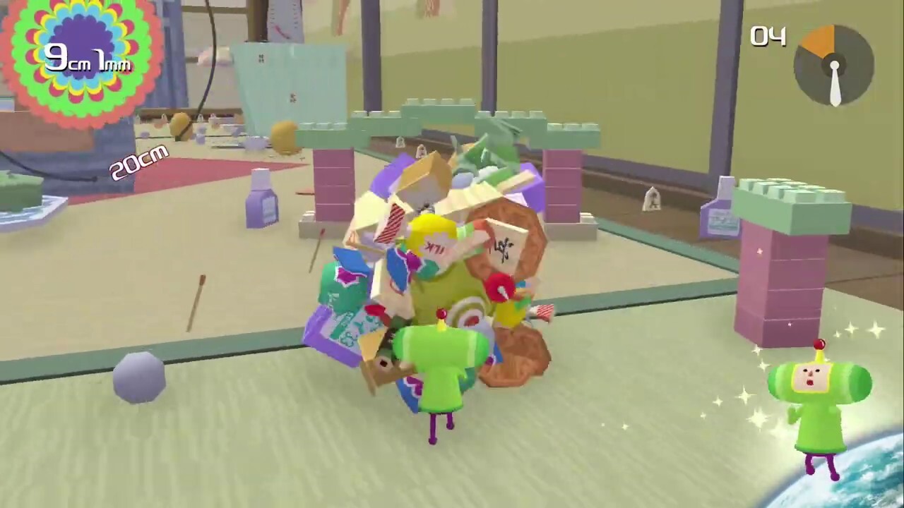 Nintendo Switch-Katamari Damacy Reroll-gameplay