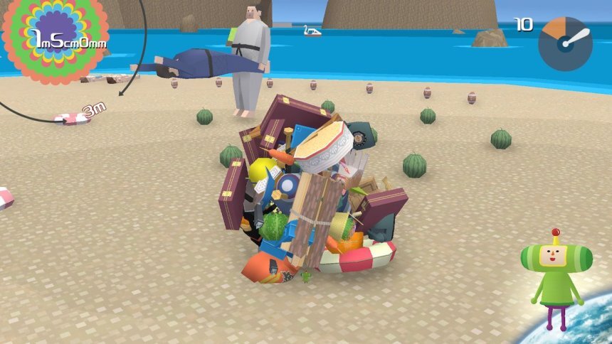 Nintendo Switch-Katamari Damacy Reroll-gameplay 6