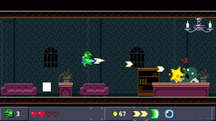 Nintendo Switch-Kero Blaster-gameplay 21