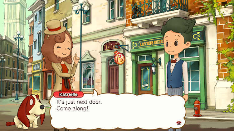 Nintendo Switch-Laytons Mystery Journey Katrielle and the Millionaires Conspiracy Deluxe Edition-gameplay 1