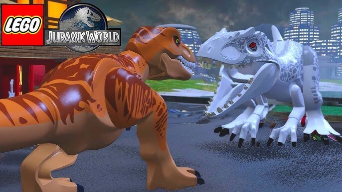 Nintendo Switch-Lego Jurassic World-gameplay 2