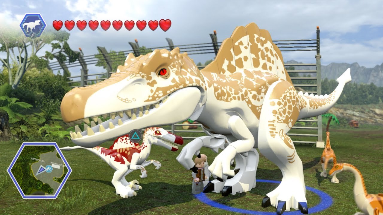 Nintendo Switch-Lego Jurassic World-gameplay 5