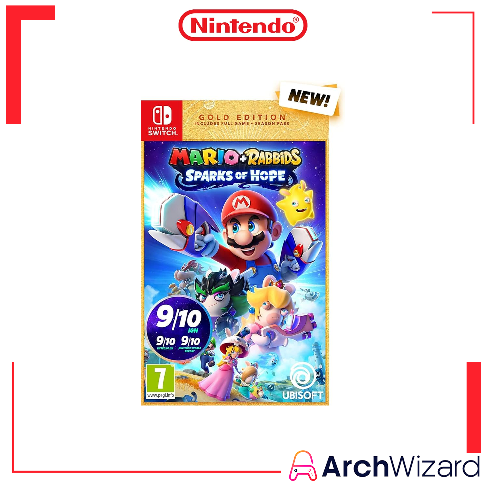 Cover Image_NS1_Mario + Rabbids Sparks of Hope Gold Edition_1_Edition2
