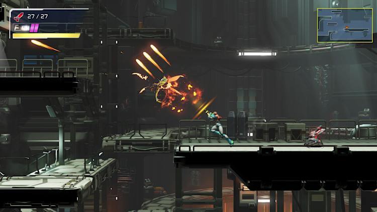 Nintendo Switch-Metroid Dread-gameplay