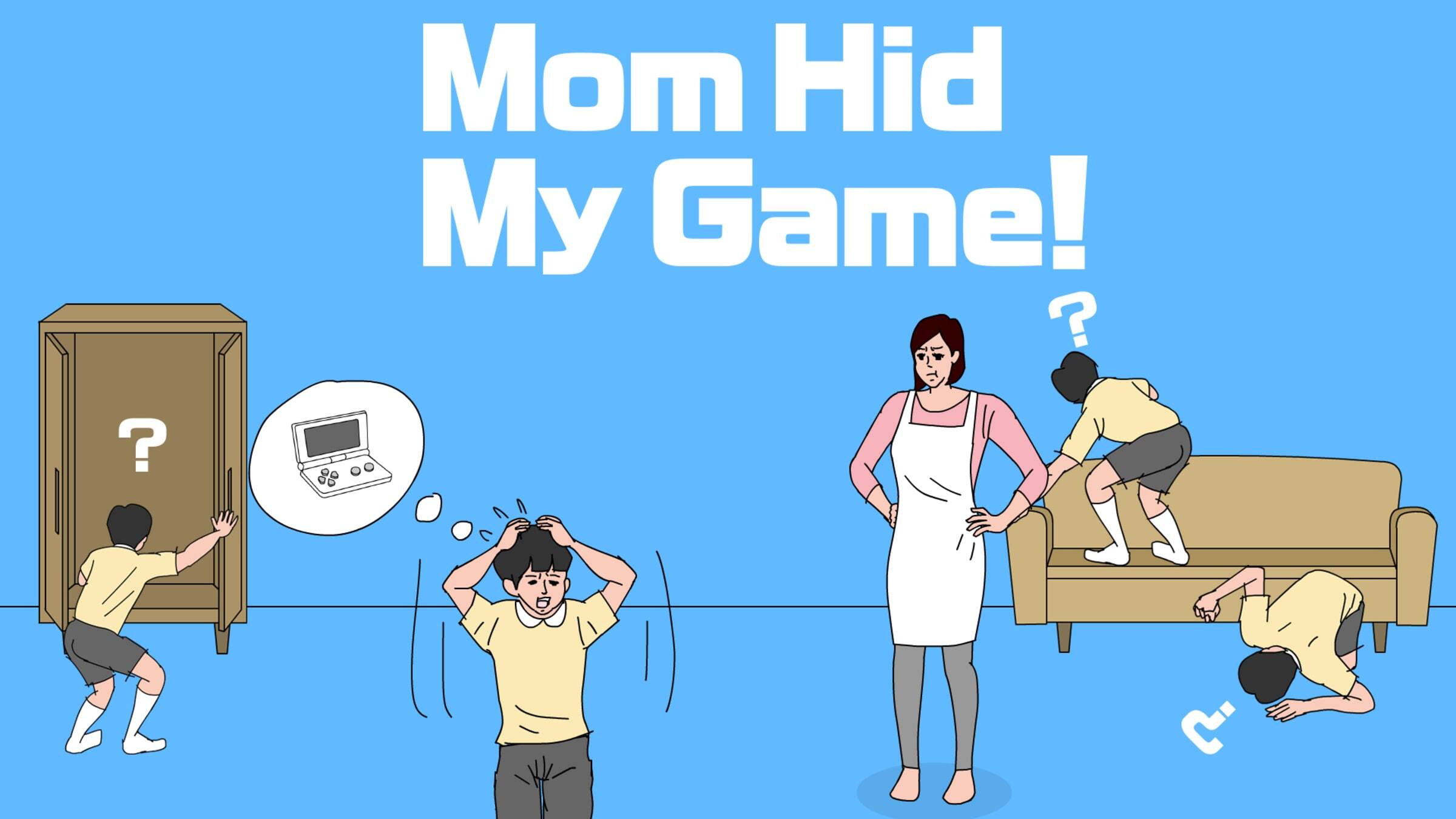 Nintendo Switch-Mom Hid My Game! Collection-gameplay 1