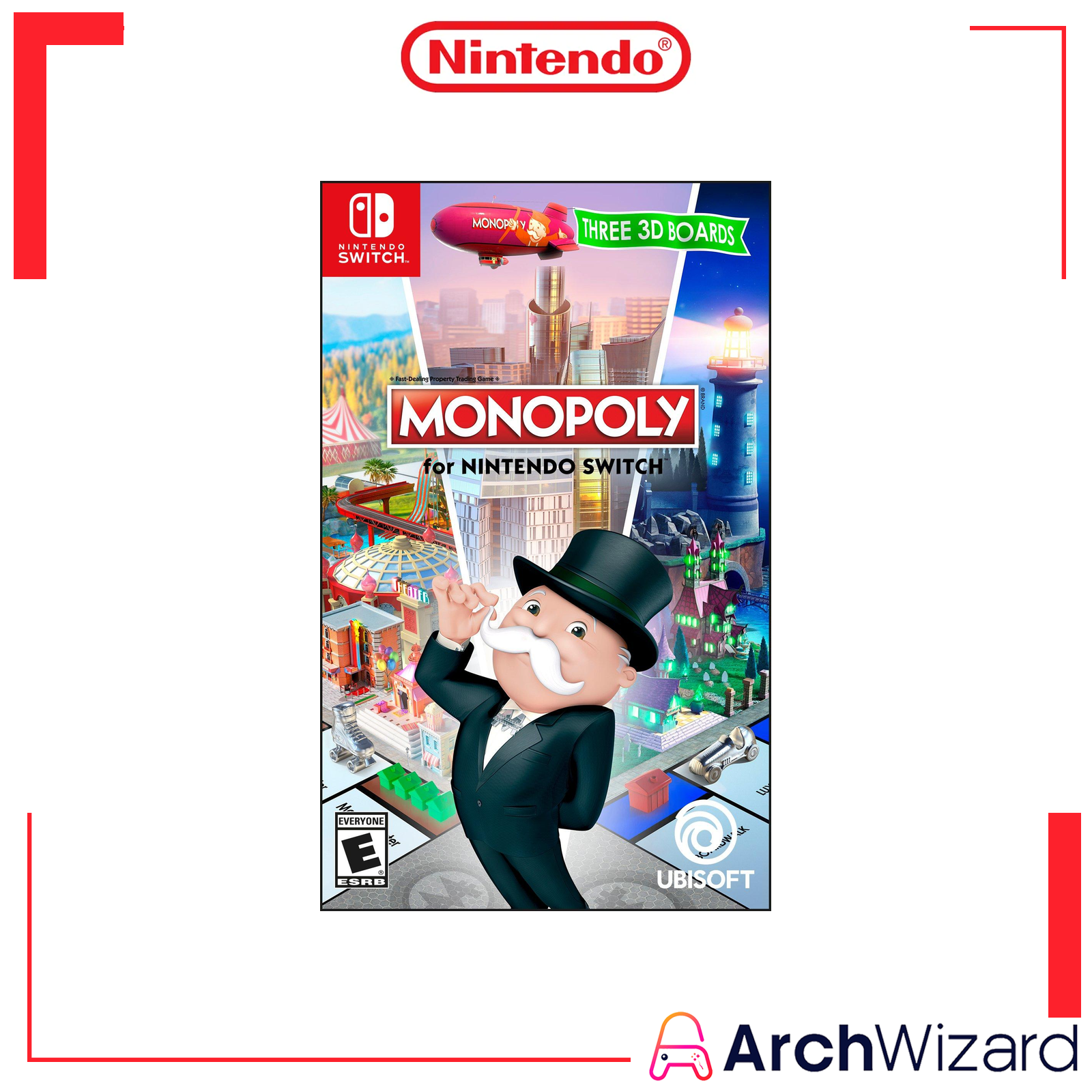 Cover Image_NS1_Monopoly for Nintendo Switch_2_Edition2