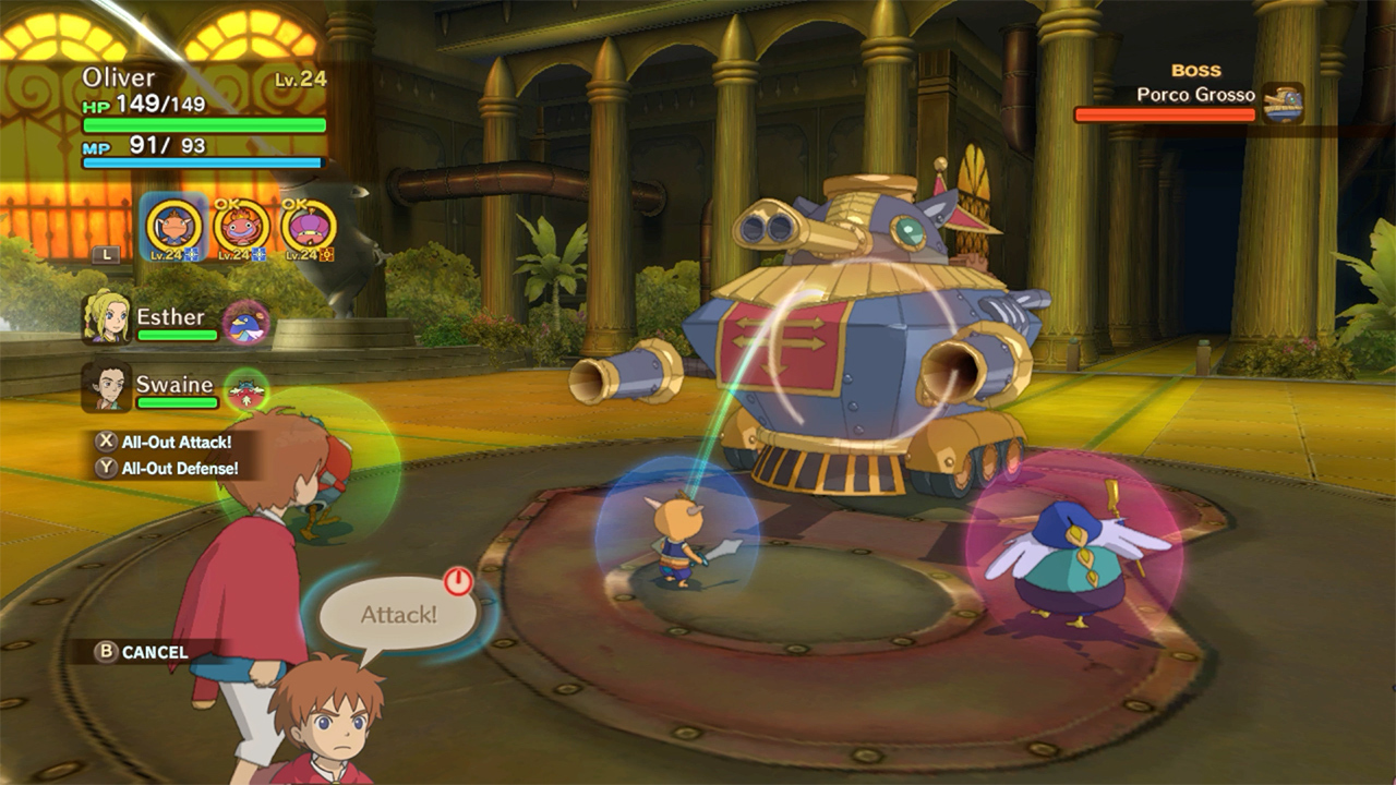 Nintendo Switch-Ni No Kuni Wrath of the White Witch-gameplay 7