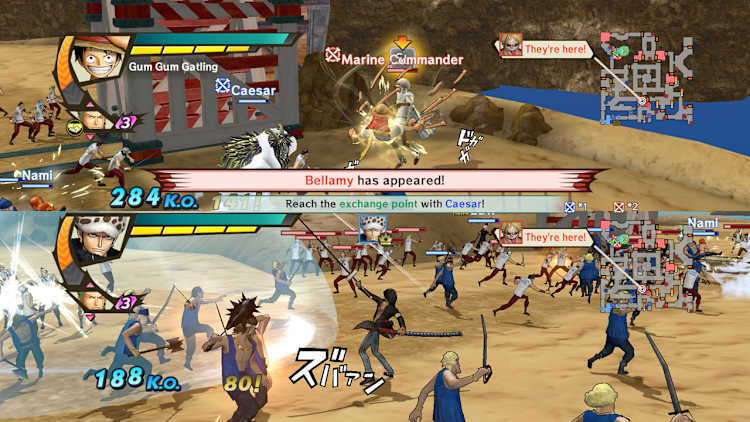Nintendo Switch-One Piece Pirate Warriors 3 Deluxe Edition-gameplay 2