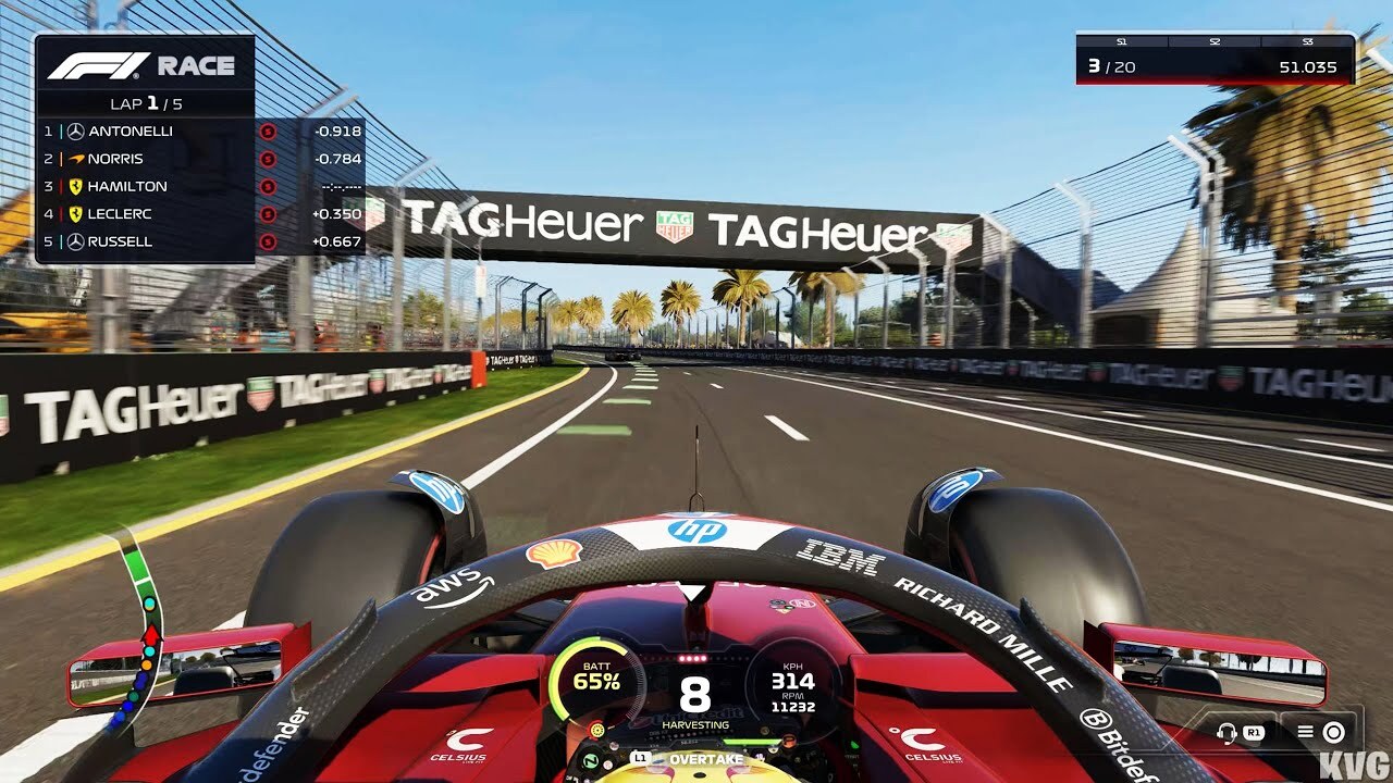 PlayStation 5-F1 25-gameplay