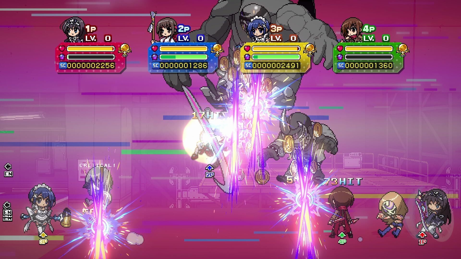 Nintendo Switch-Phantom Breaker Battle Grounds Ultimate Standard Edition-gameplay 4
