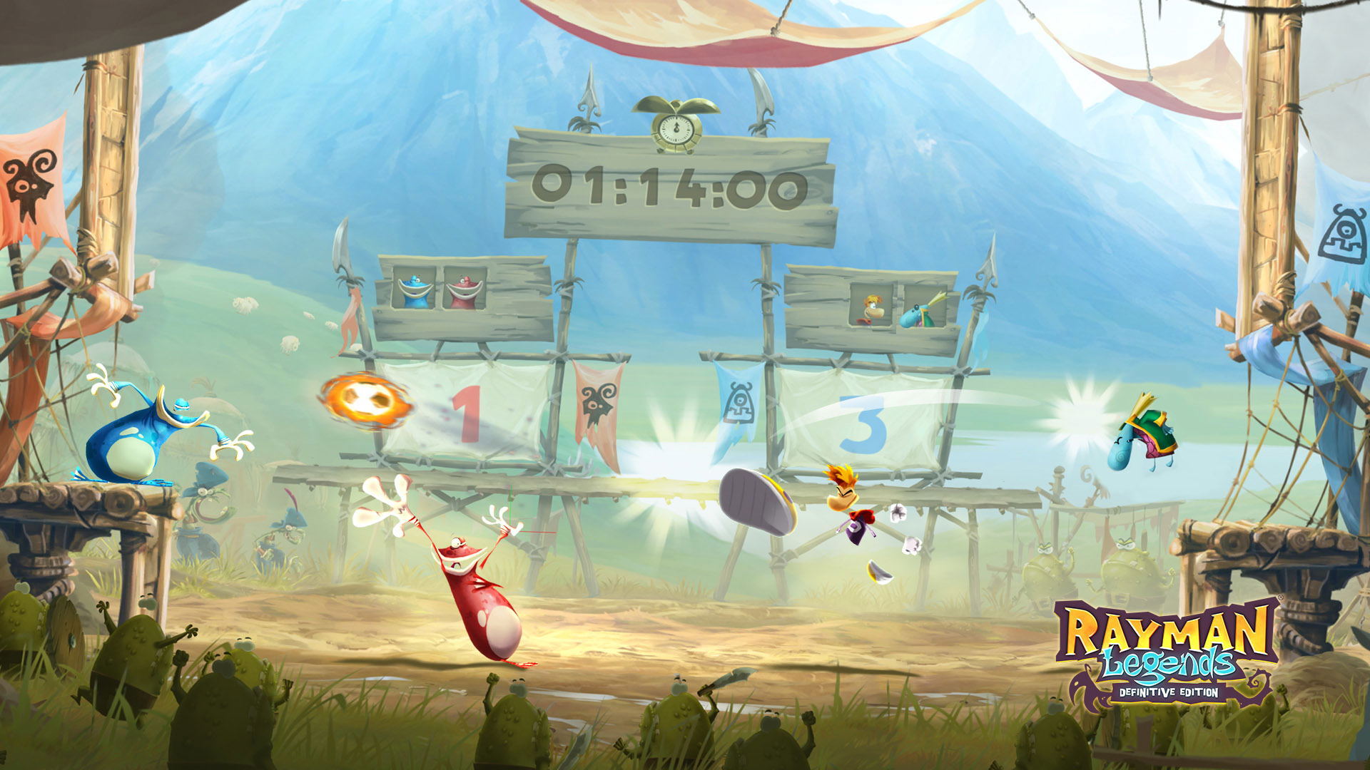 Nintendo Switch-Rayman Legends Definitive Edition-gameplay 6
