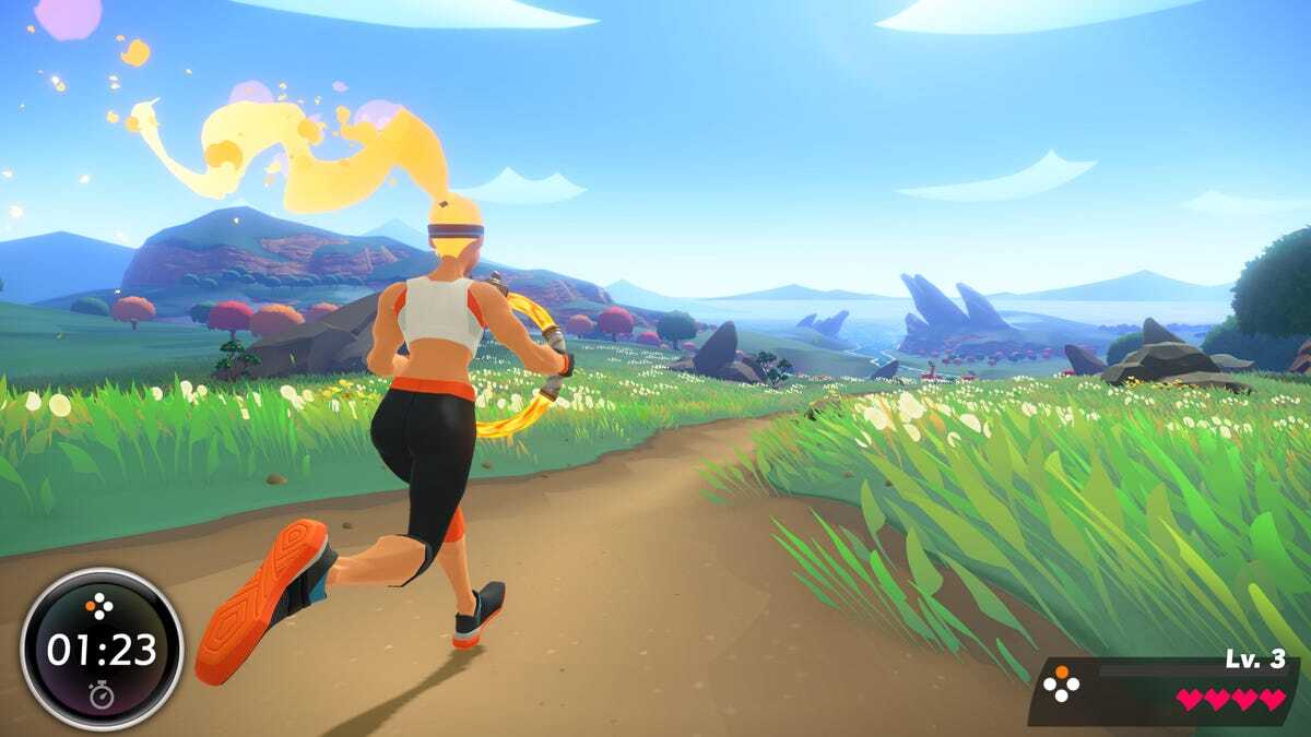 Nintendo Switch-Ring Fit Adventure-gameplay 3