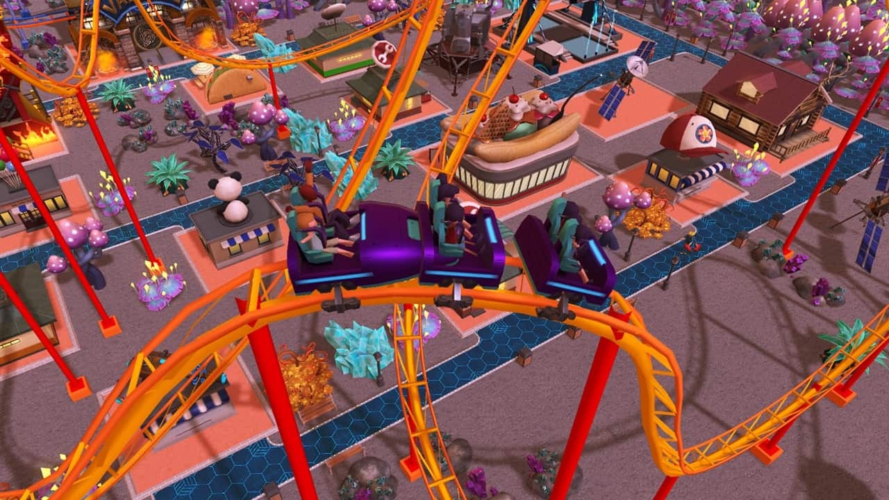 Nintendo Switch-Roller Coaster Tycoon Adventures-gameplay 8