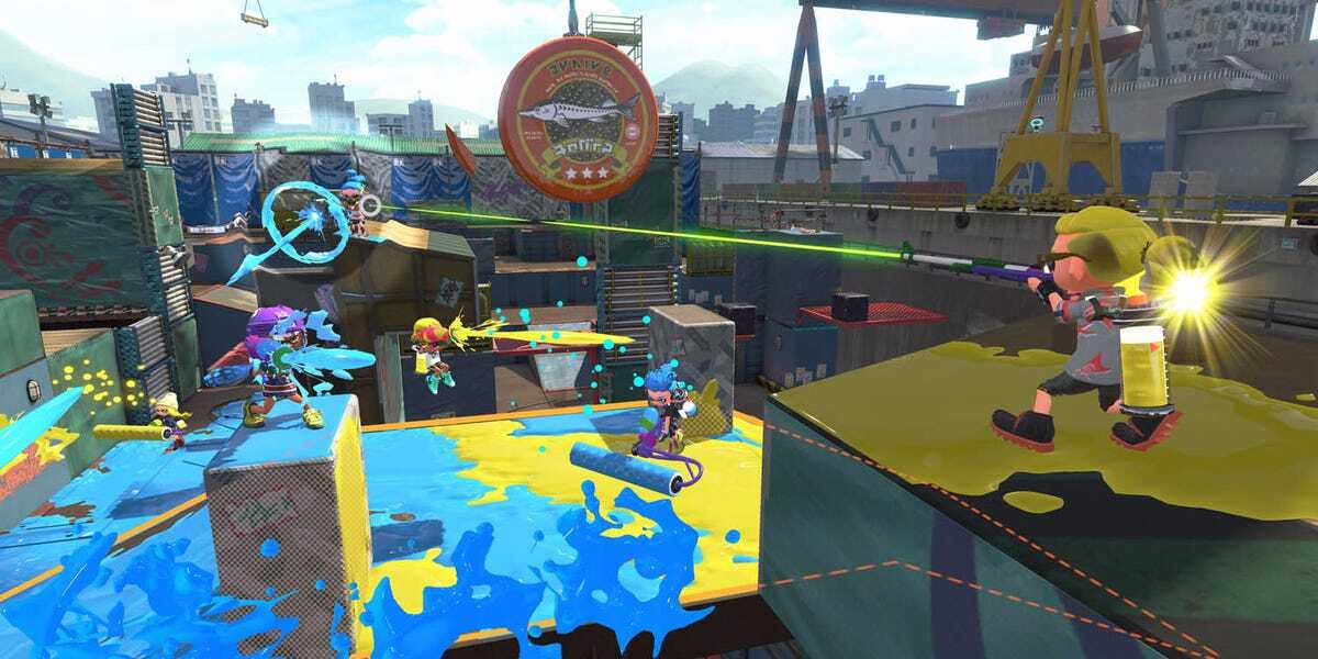 Nintendo Switch-Splatoon 2-gameplay 4