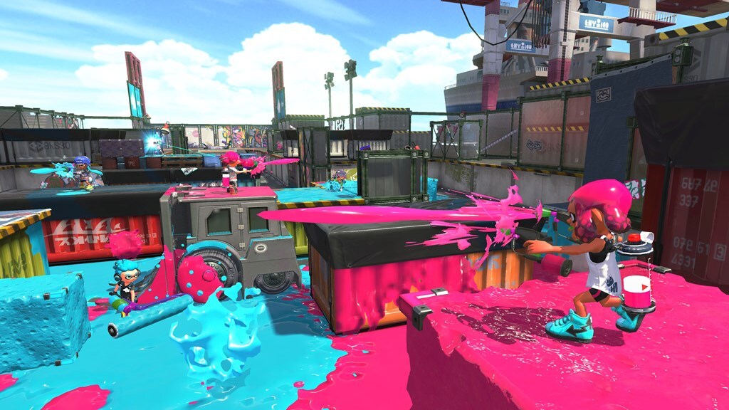 Nintendo Switch-Splatoon 2-gameplay 5