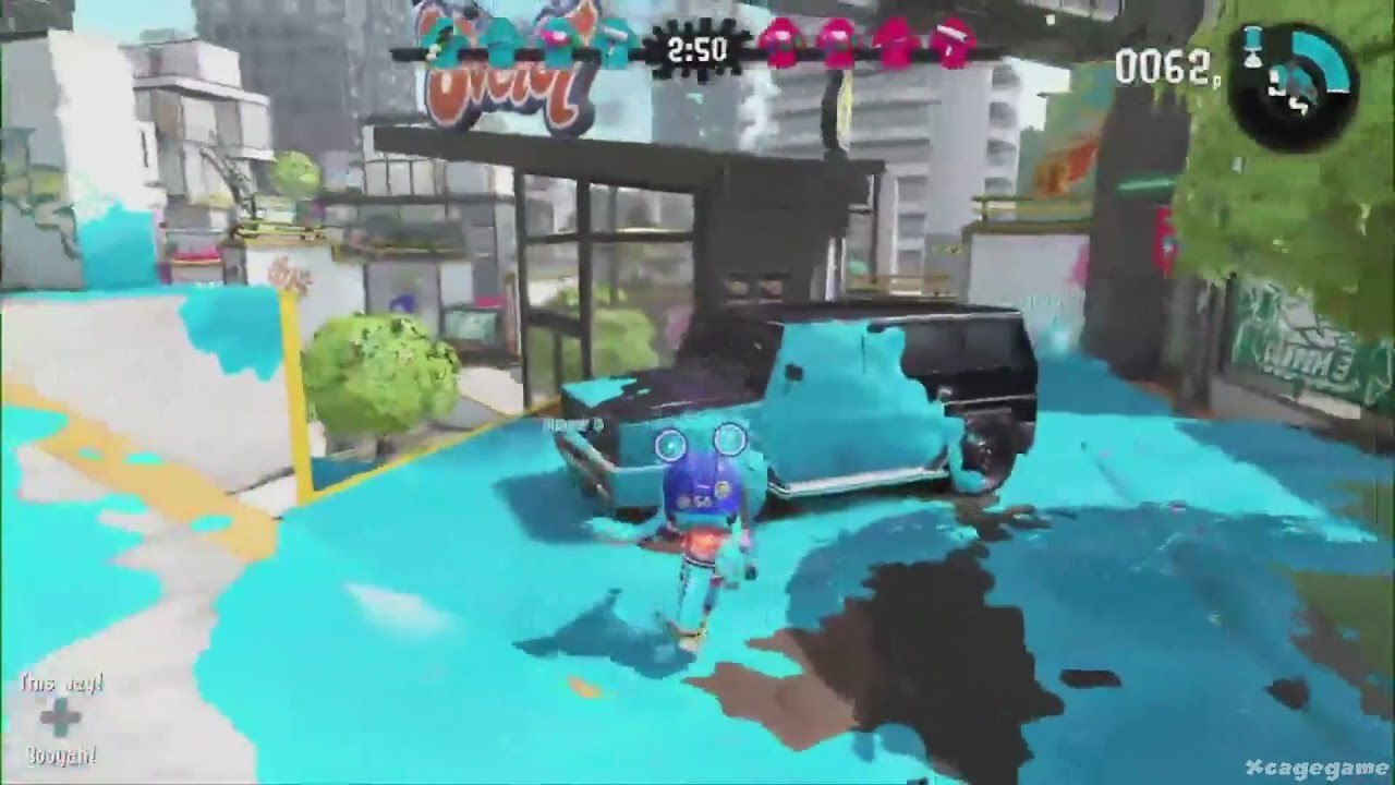 Nintendo Switch-Splatoon 2-gameplay
