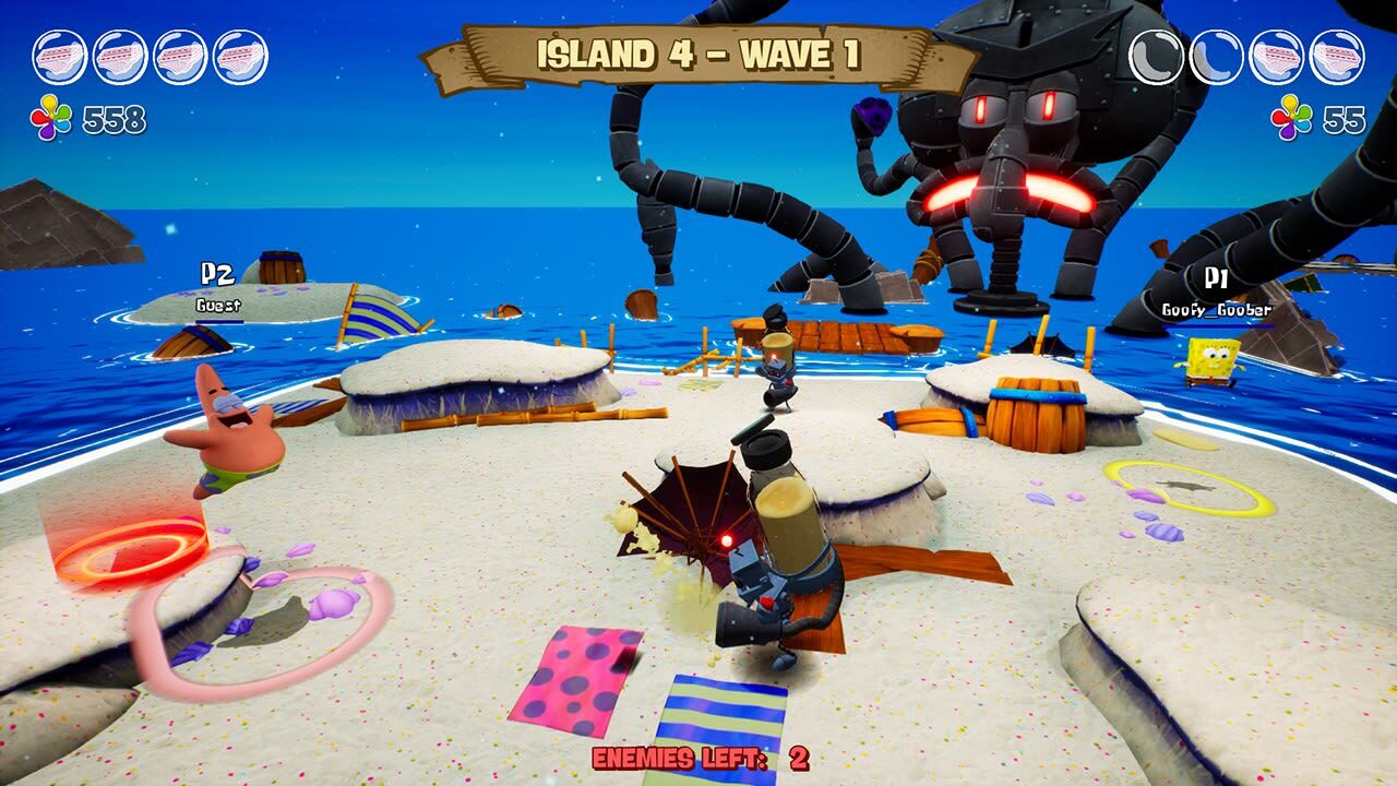 Nintendo Switch-SpongeBob SquarePants Battle for Bikini Bottom-gameplay