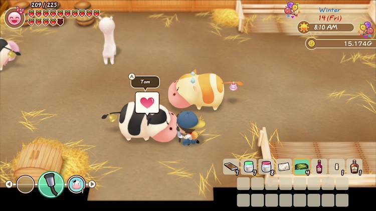 Nintendo Switch-Story of Seasons Friends of Mineral Town-gameplay 6