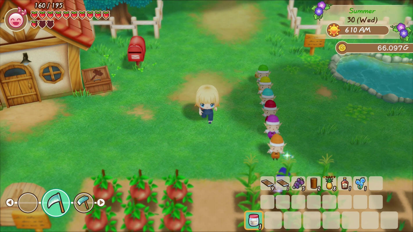 Nintendo Switch-Story of Seasons Friends of Mineral Town-gameplay 4
