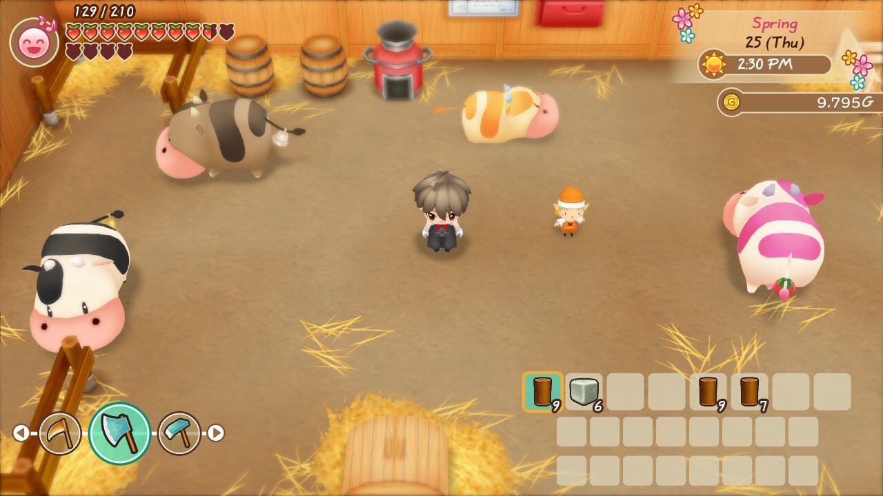 Nintendo Switch-Story of Seasons Friends of Mineral Town-gameplay 2