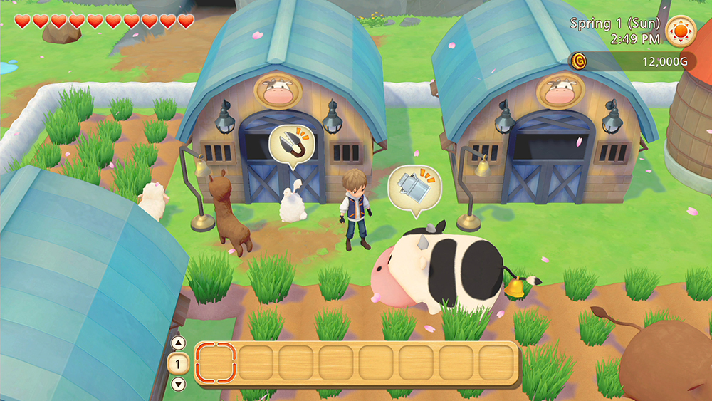 Nintendo Switch-Story of Seasons Pioneers of Olive Town-gameplay