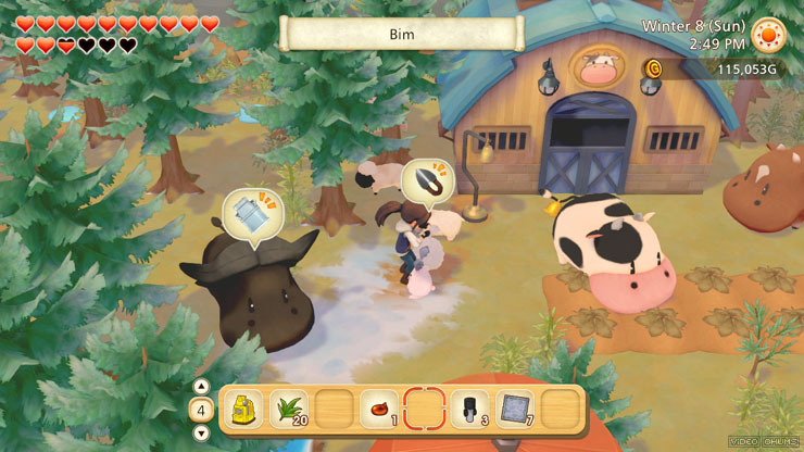 Nintendo Switch-Story of Seasons Pioneers of Olive Town-gameplay 6