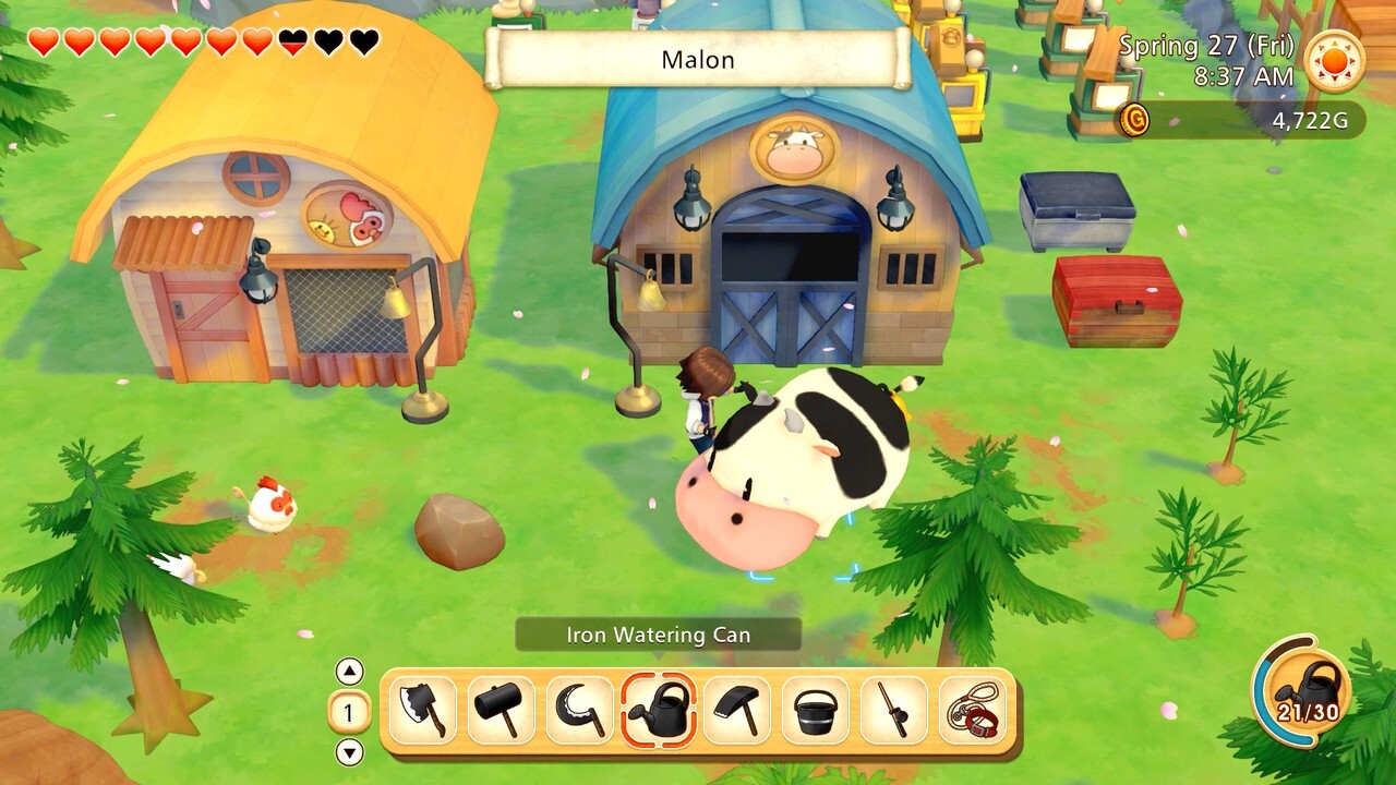Nintendo Switch-Story of Seasons Pioneers of Olive Town-gameplay 10