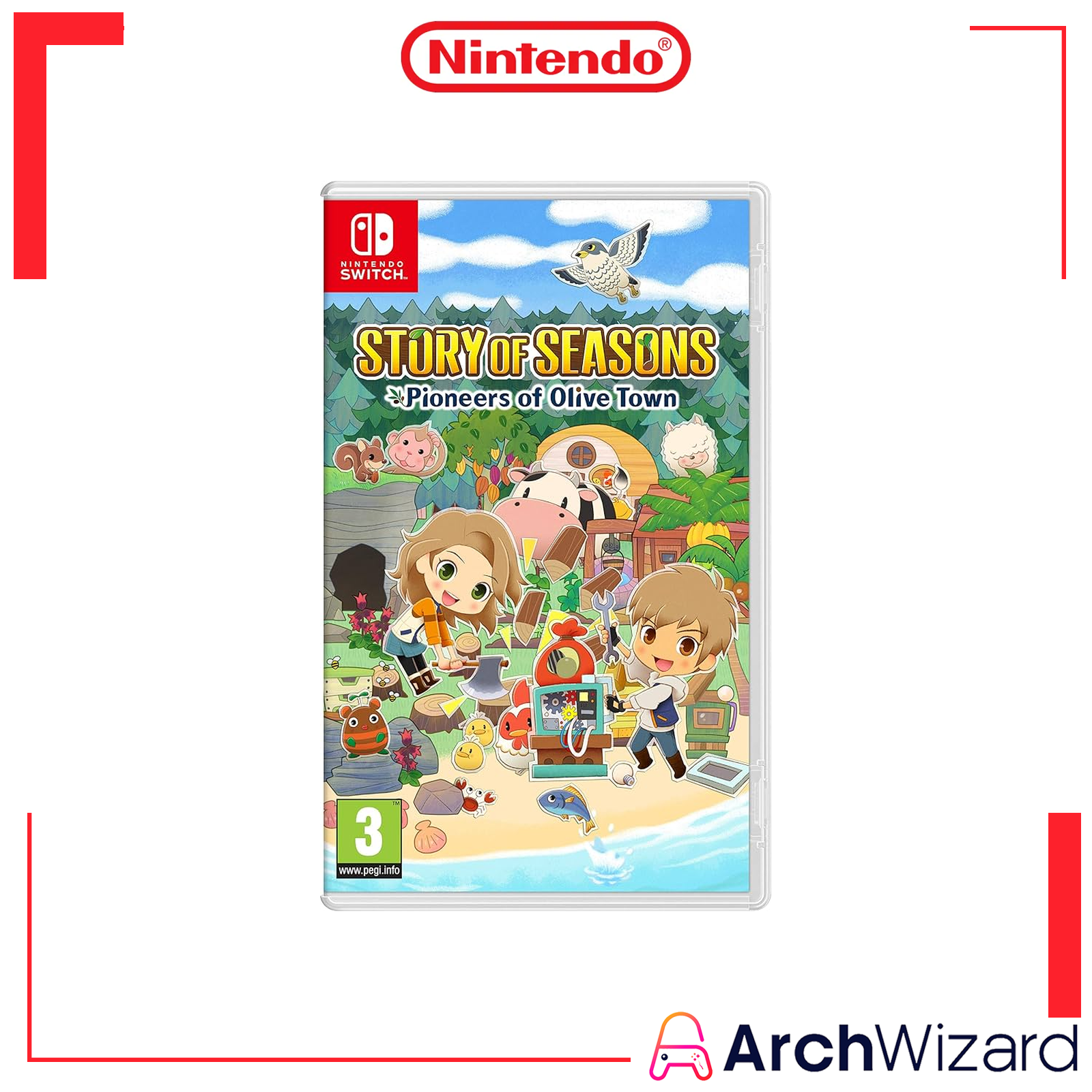 Cover Image_NS1_Story of Seasons Pioneers of Olive Town_1_Edition2