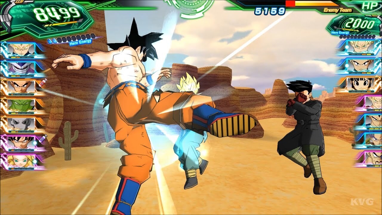 Nintendo Switch-Super Dragonball Heros World Mission-gameplay 2