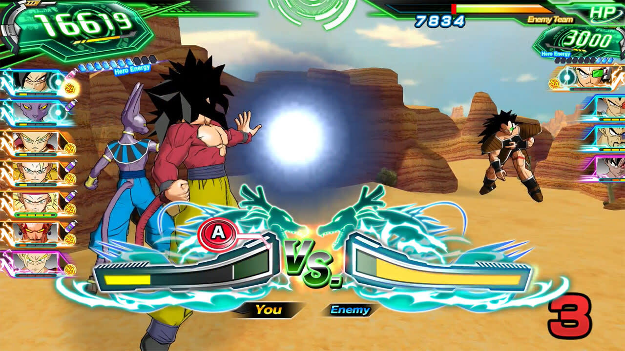 Nintendo Switch-Super Dragonball Heros World Mission-gameplay 4