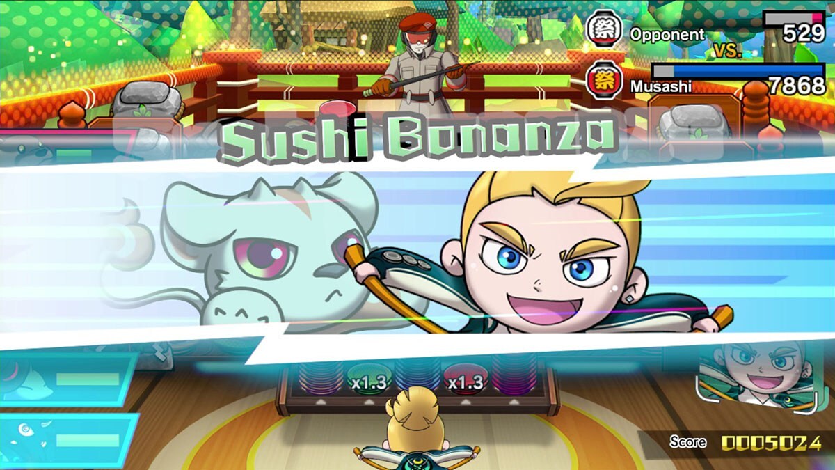 Nintendo Switch-Sushi Striker The Way of Sushido-gameplay 5
