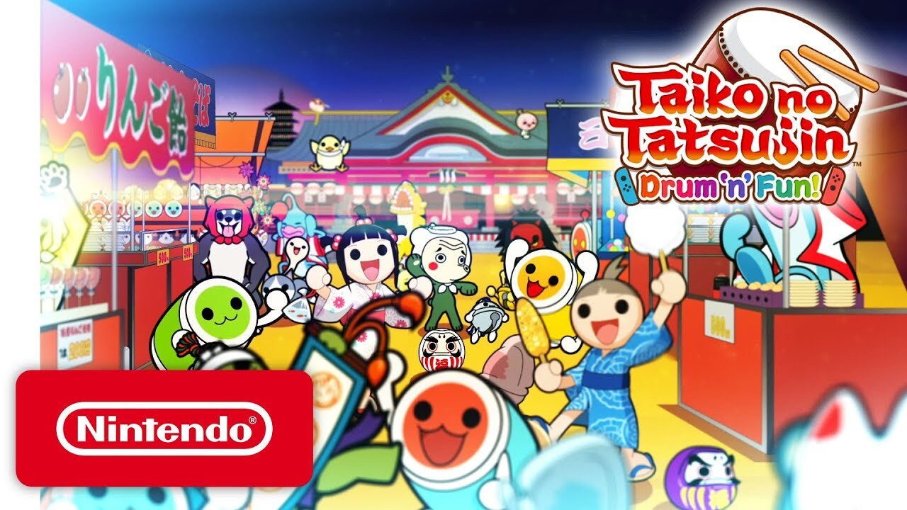 Nintendo Switch-Taiko no Tatsujin Drum n Fun!-gameplay 1