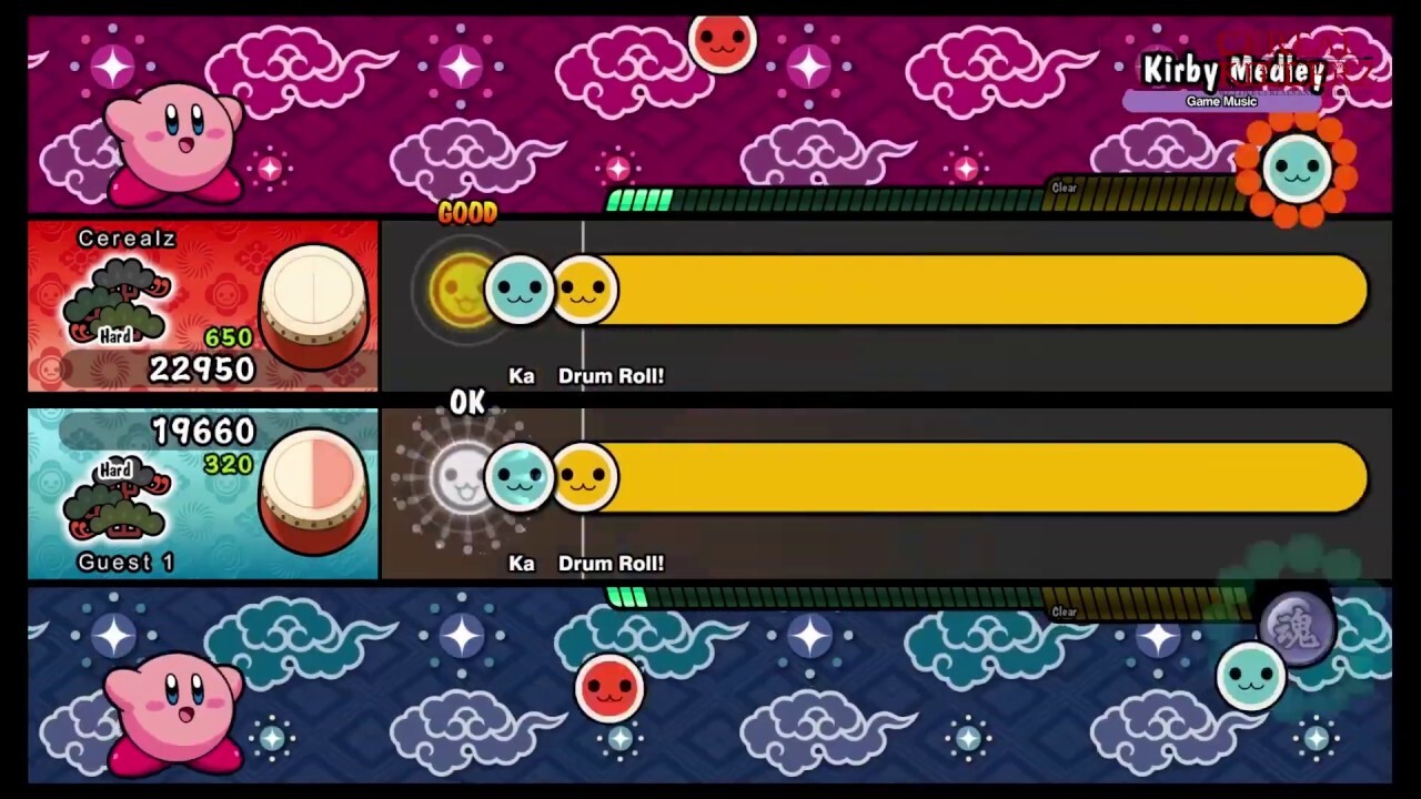Nintendo Switch-Taiko no Tatsujin Drum n Fun!-gameplay