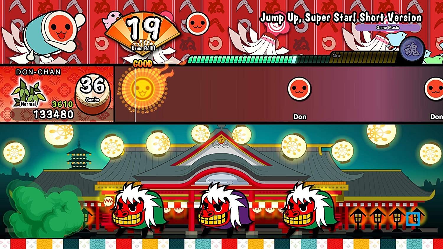 Nintendo Switch-Taiko no Tatsujin Drum n Fun!-gameplay 8