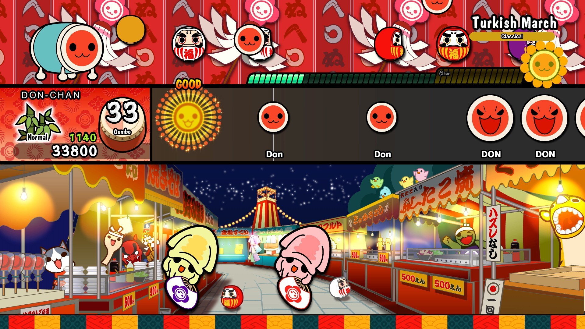 Nintendo Switch-Taiko no Tatsujin Drum n Fun!-gameplay 6 - Copy