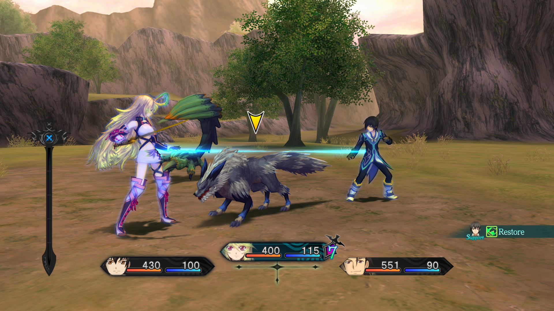 Nintendo Switch-Tales of Xillia Remastered-gameplay 9