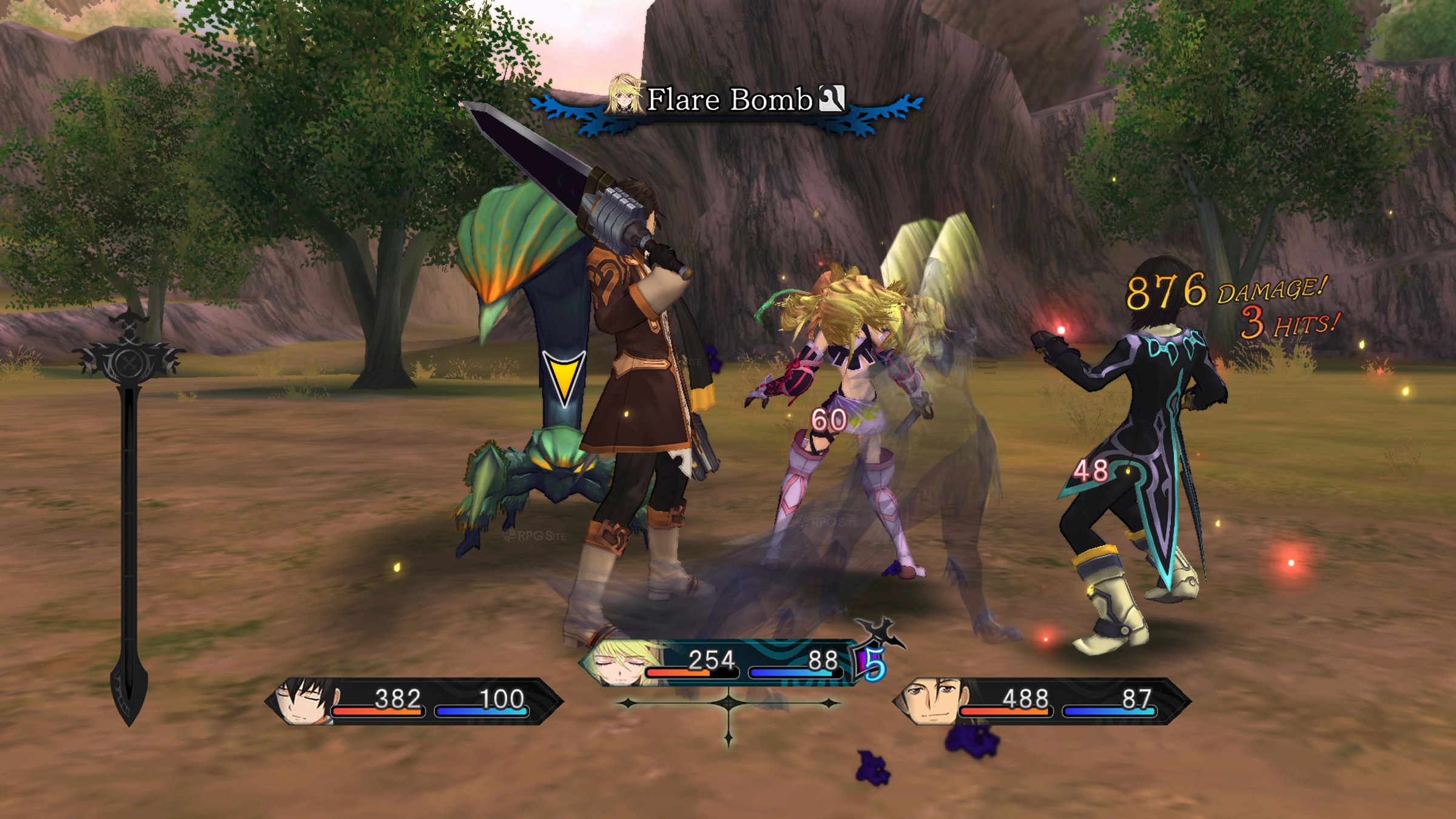 Nintendo Switch-Tales of Xillia Remastered-gameplay 4
