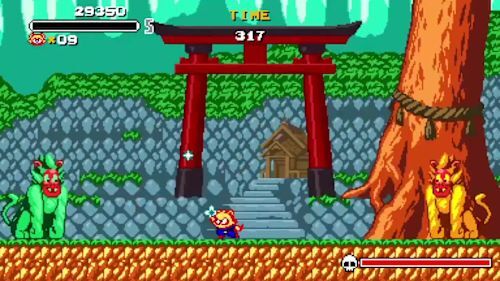 Nintendo Switch-Tanuki Justice-gameplay 4