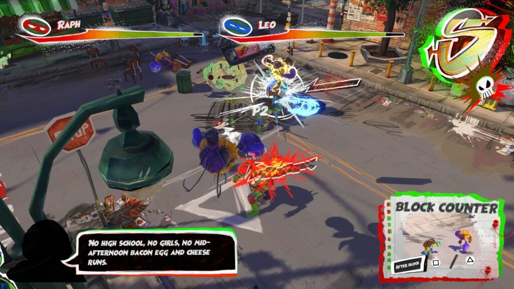 Nintendo Switch-Teenage Mutant Ninja Turtles Mutants Unleashed-gameplay 9