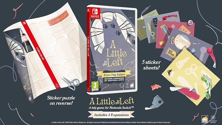 Nintendo Switch-A Little To The Left Extra Tidy Edition-gameplay 3