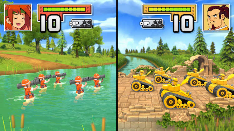 Nintendo Switch-Advance Wars 1+2 Re-Boot Camp-gameplay 1