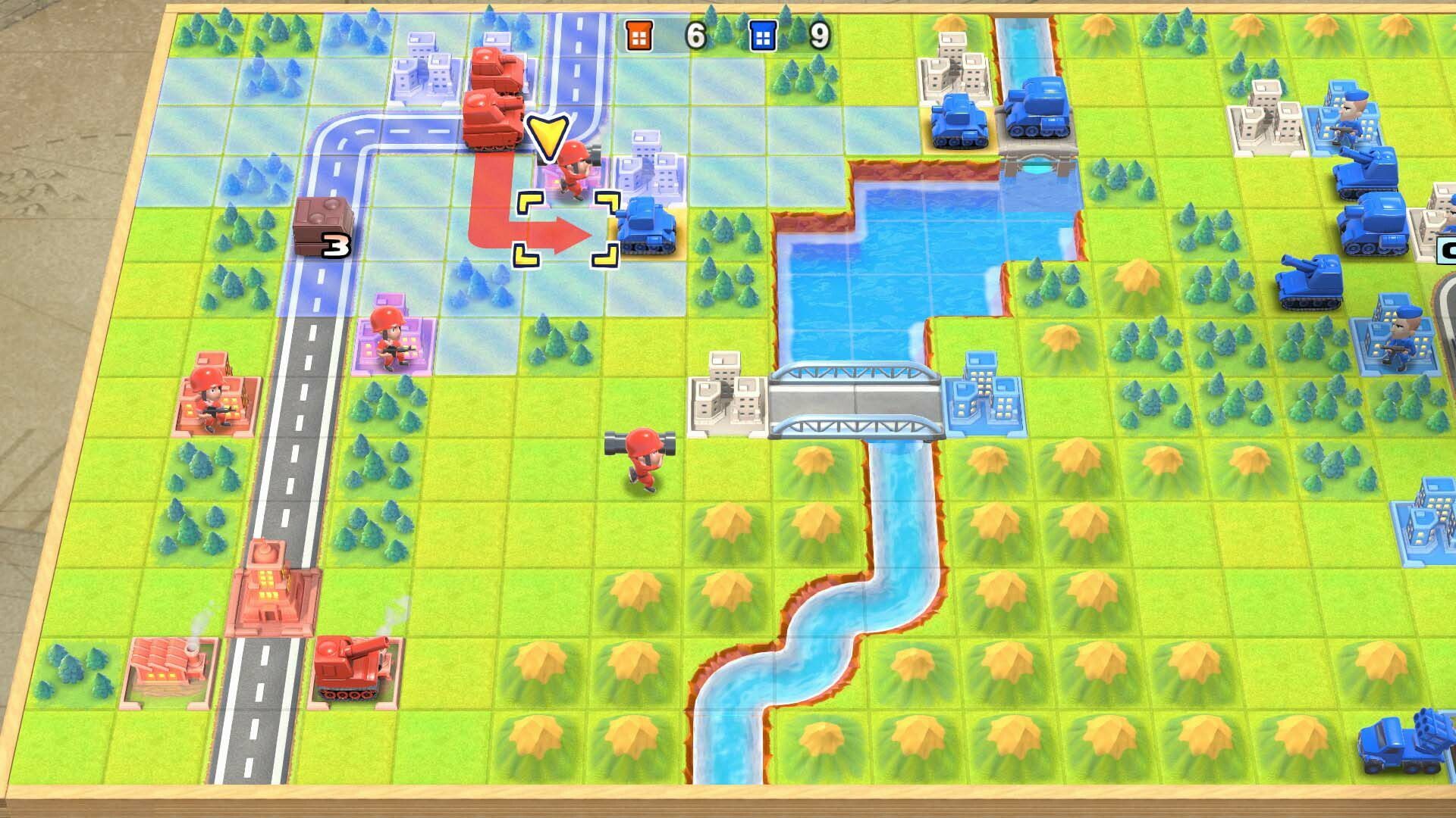 Nintendo Switch-Advance Wars 1+2 Re-Boot Camp-gameplay 3