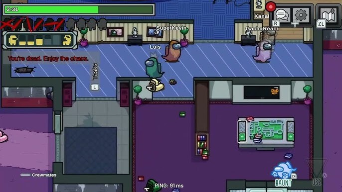 Nintendo Switch-Among Us Crewmate Edition-gameplay 9
