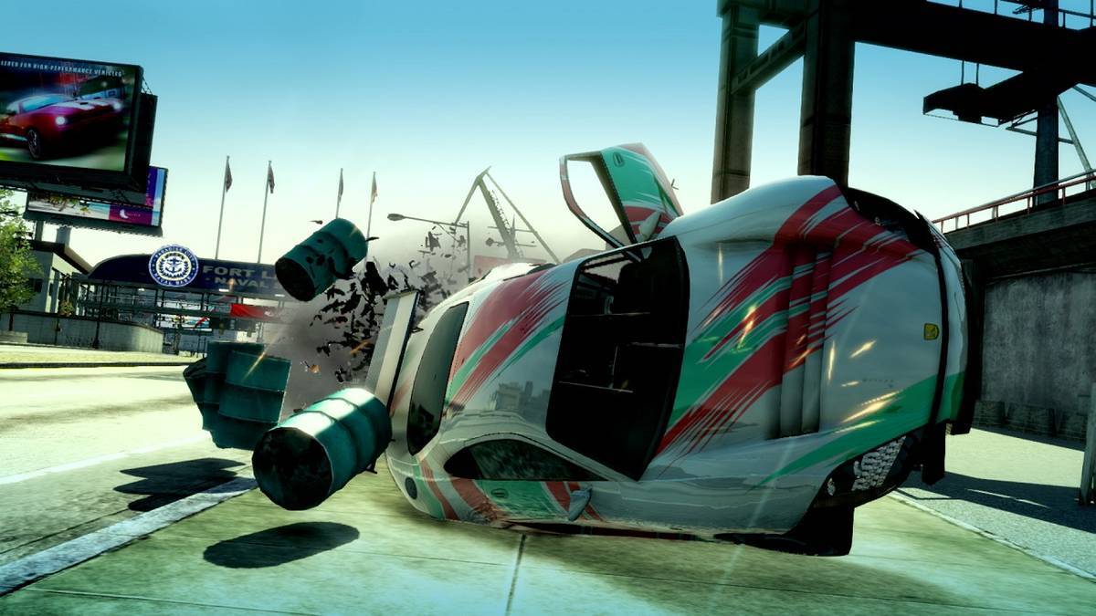 Nintendo Switch-Burnout Paradise-gameplay 11