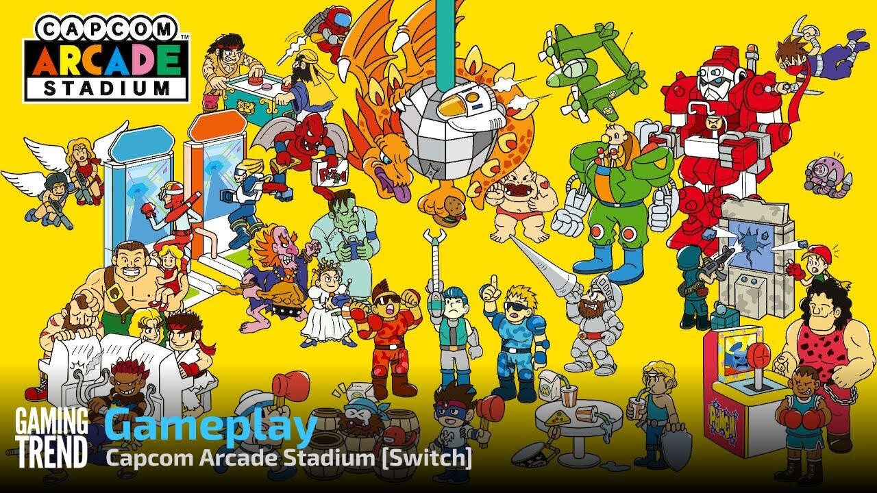 Nintendo Switch-Capcom Arcade Stadium-gameplay 12