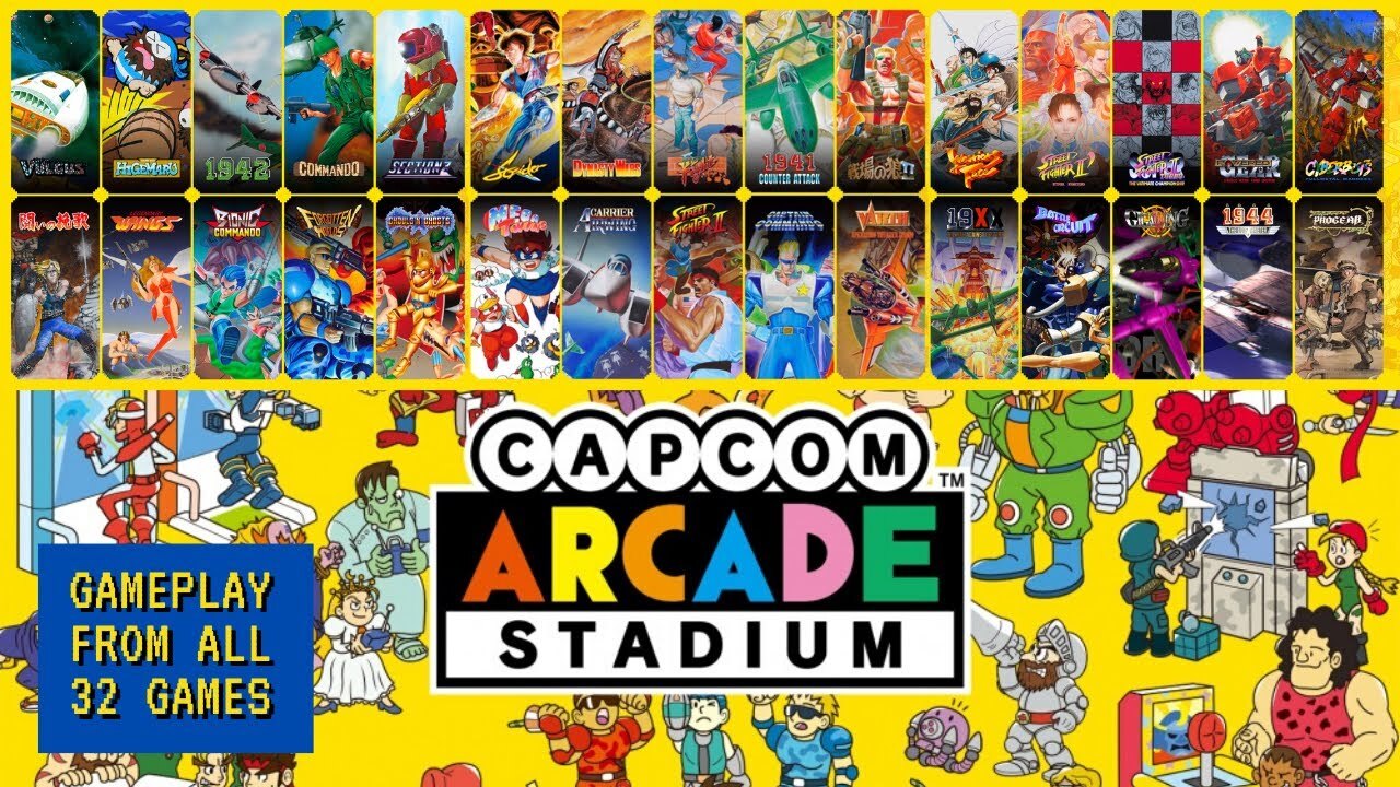 Nintendo Switch-Capcom Arcade Stadium-gameplay 6