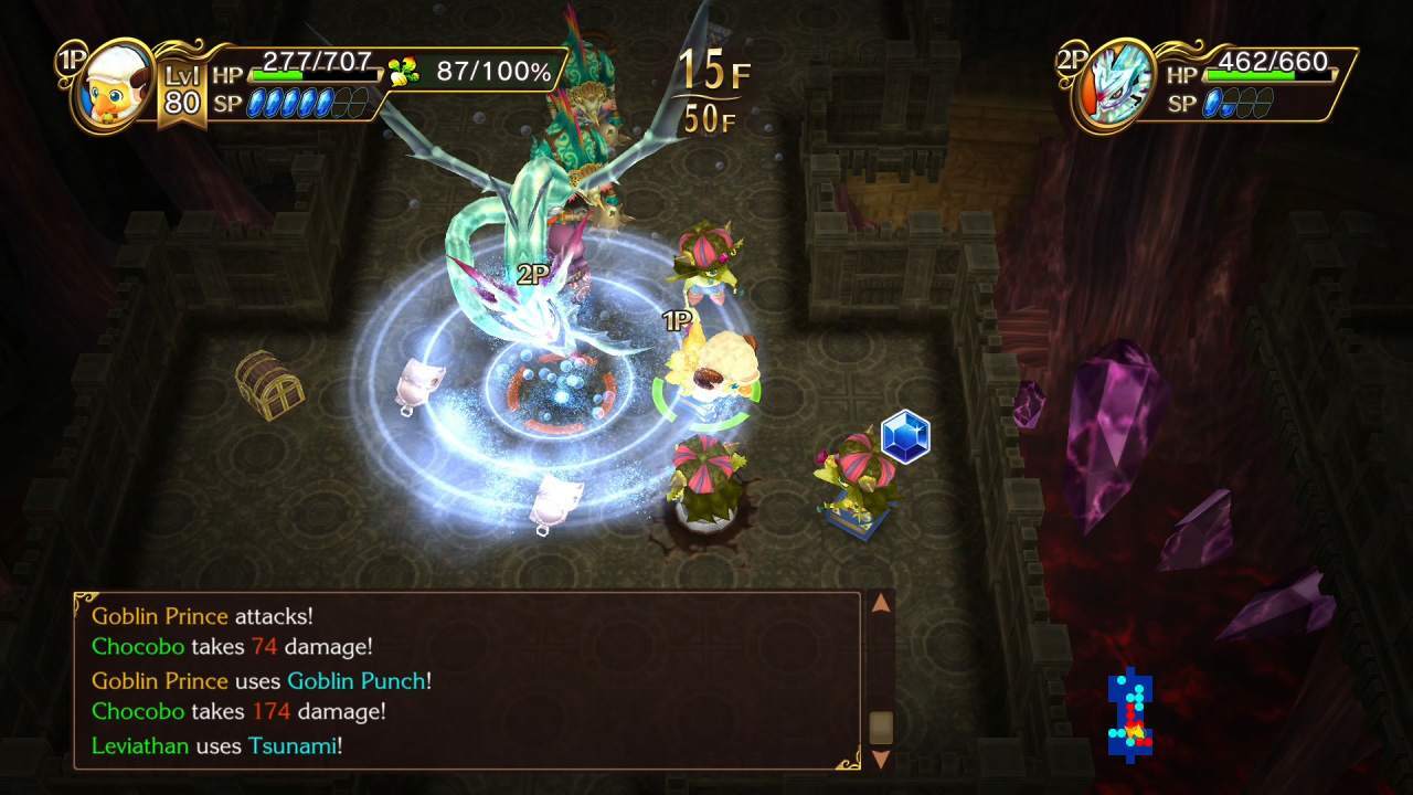Nintendo Switch-Chocobo Mystery Dungeons Every Buddy-gameplay 3