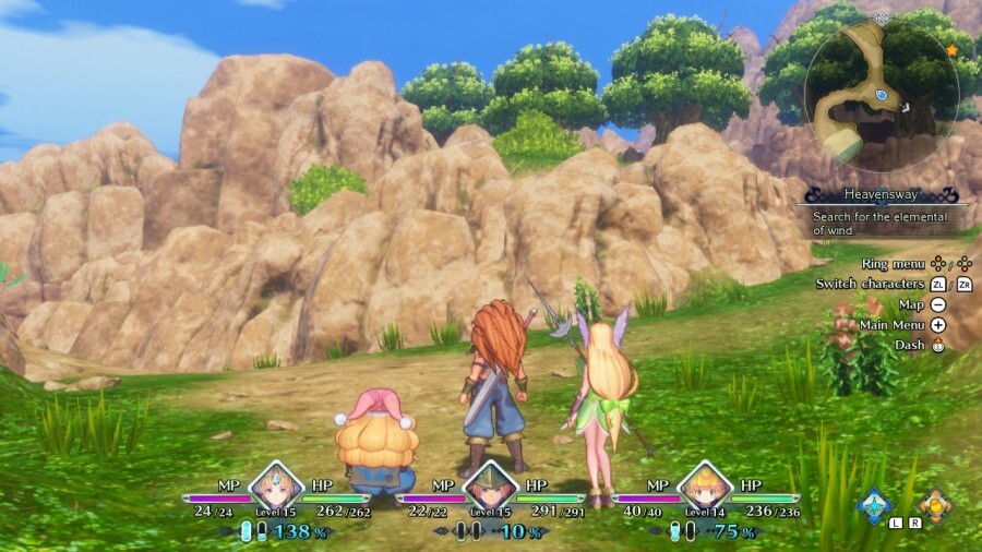Nintendo Switch-Connection of Mana-gameplay 11